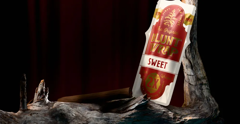 The Original Blunt Wrap 2X Sweet cigar wraps