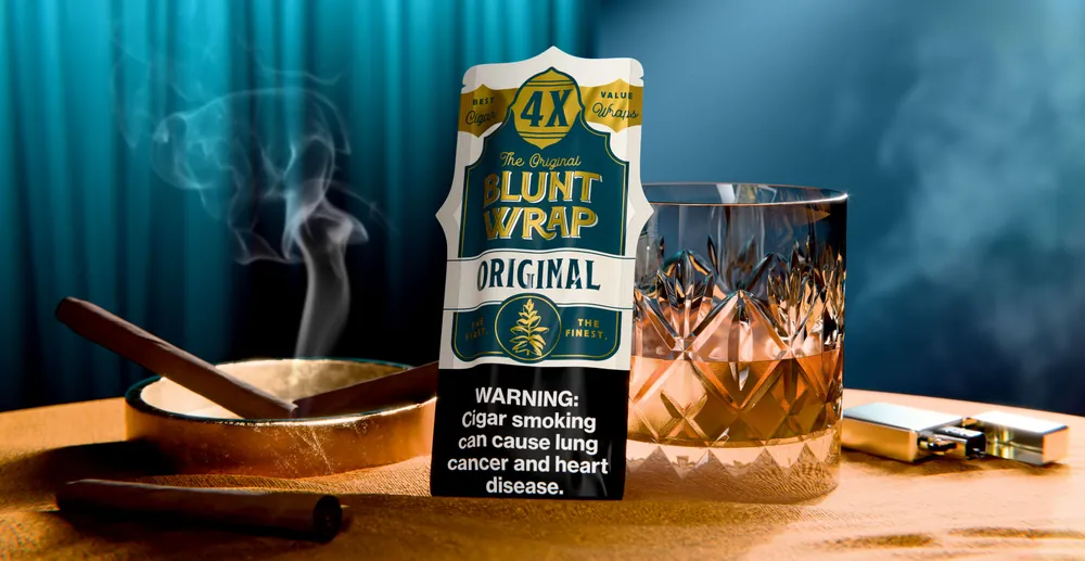 The Original Blunt Wrap 4X Original cigar wraps