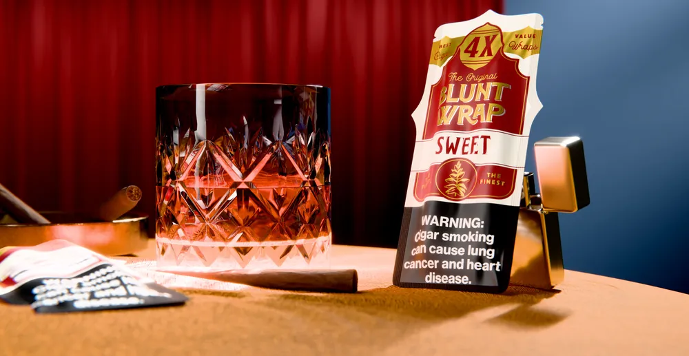 The Original Blunt Wrap 4X Sweet cigar wraps